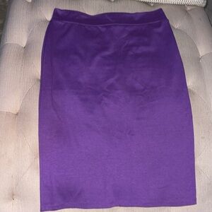 Purple skirt